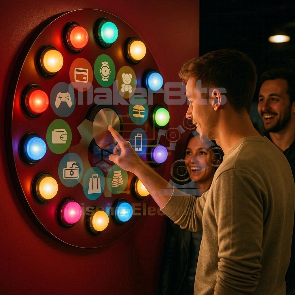 ruleta electrónica interactiva para activaciones de marca